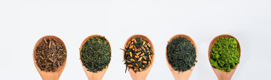 Premium matcha leaves from Kagoshima